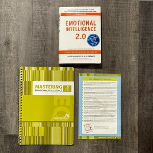 New Talent Smart Emotional Intelligence 2.0 Mastering EO Text & Workbook Bundle